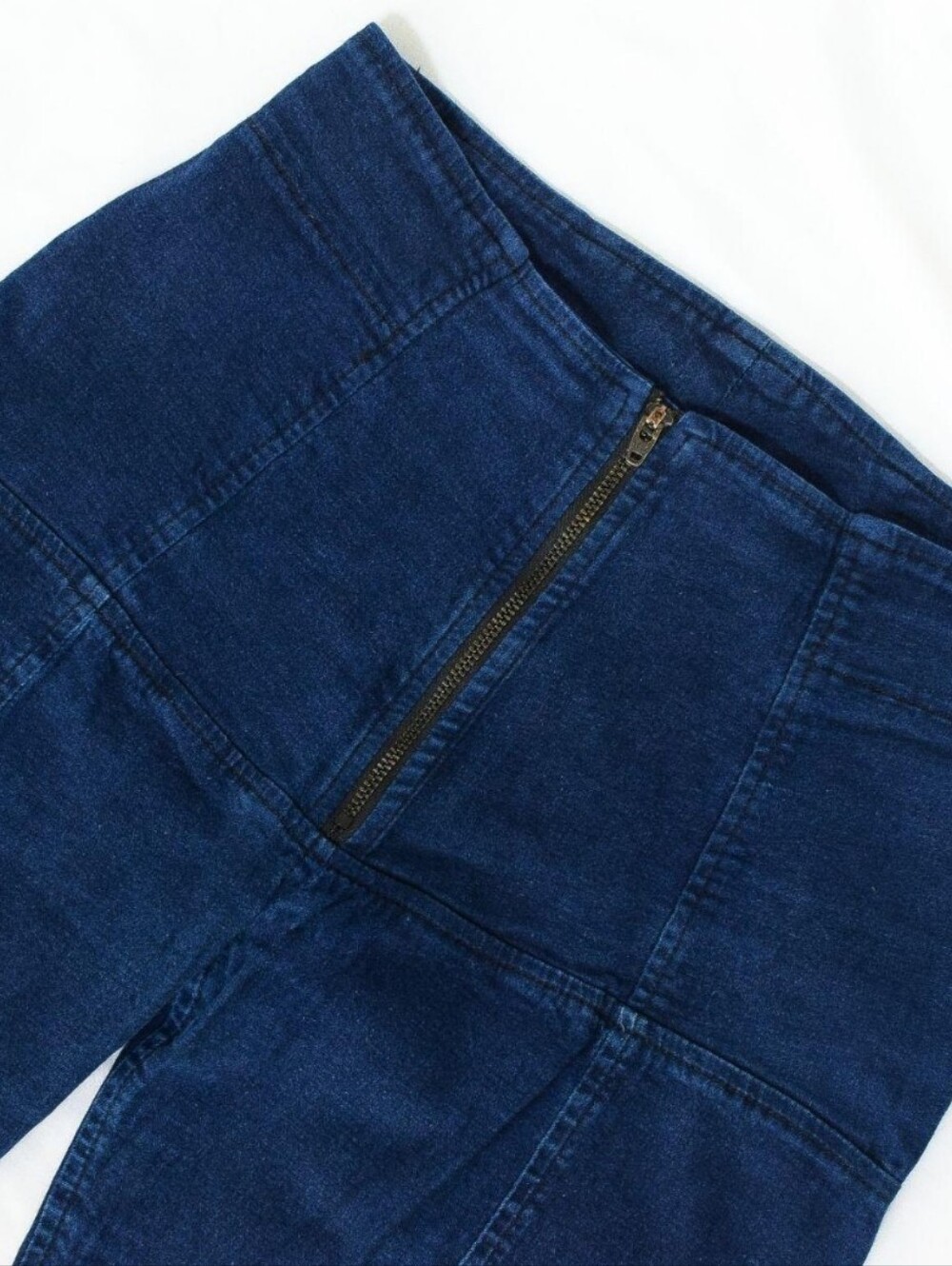Prairie Underground Denim Zip Front Jeans Slim Fit Slouchy Size S Y2K Grunge - Picture 4 of 11